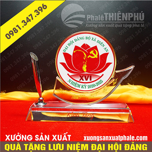 quà tặng lưu niệm đại hội đảng
