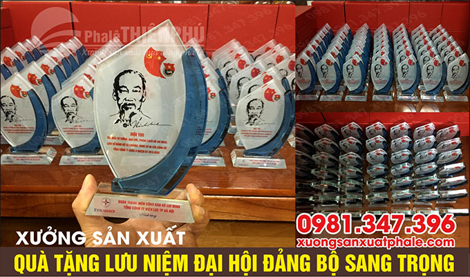 sản xuất quà tặng đại hội đảng bộ