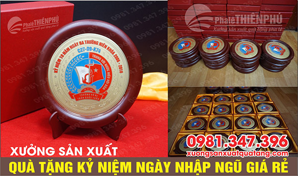 sản xuất quà tặng ngày nhập ngũ
